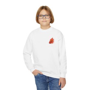 Team Stoke ski logo Youth Crewneck Sweatshirt